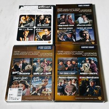 TCM Greatest Classic Legends  DVD Lot of 4 - 16 Films Judy Garland James Stewart