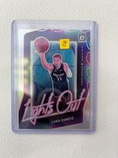 2020-21 Panini Donruss Optic - Lights Out Luka Dončić #10 Holo Prizm