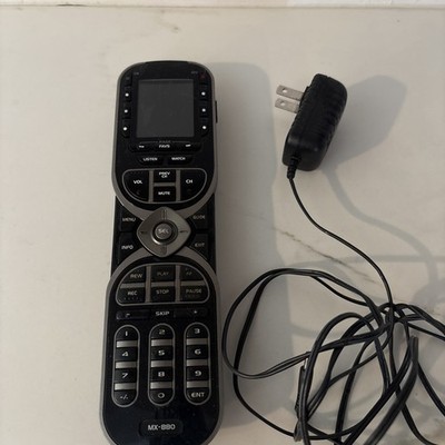 URC MX-880 Universal Remote,Charging Cord-WORKING!!!!!!!!!!