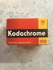 Kodak Kodachrome 200 Color Slide Film  36 Exposure  Sealed Expired 2006