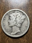 1928 Mercury Dime - Actual Silver Coin  Shown Same Day Shipping