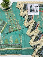 Pakistani Shalwar Kameez Designer Stitched