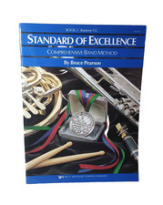Standard of Excellence Baritone T.C. Book 2 Bruce Pearson Band Method Kjos - NOS