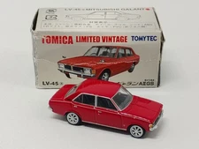 Tomy Tomytec Tomica 1:64 Scale Red Mitsubishi Galant #LV-45a