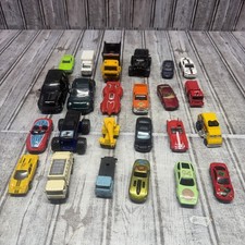Diecast Car Lot Of 24 Random Mix Hot Wheels Matchbox 90  s - Present