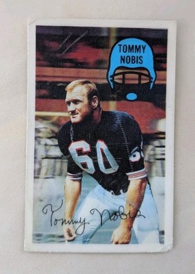 1970 Kellogg's Football 3D Super Stars - TOMMY NOBIS #56 - Falcons