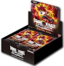 Dragon Ball Fusion World FB02 Blazing Aura Display Englisch Booster Box 24 Packs