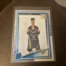 Aziaha James Rated Rookie Silver Holo - 2025 Donruss WNBA - #95 Dallas Wings