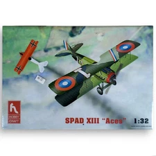 2002 Hobby Craft, Spad XIII "Aces" 1:32 Scale Kit #HC1687 ☆New Factory-Sealed☆