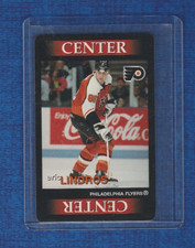 1996-97 Ultimate Line-up Team Out! Game Card Eric Lindros
