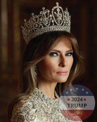 Melania Trump Photo - Queen of America -Photo 8x10 Ultimate MAGA Art Made In USA