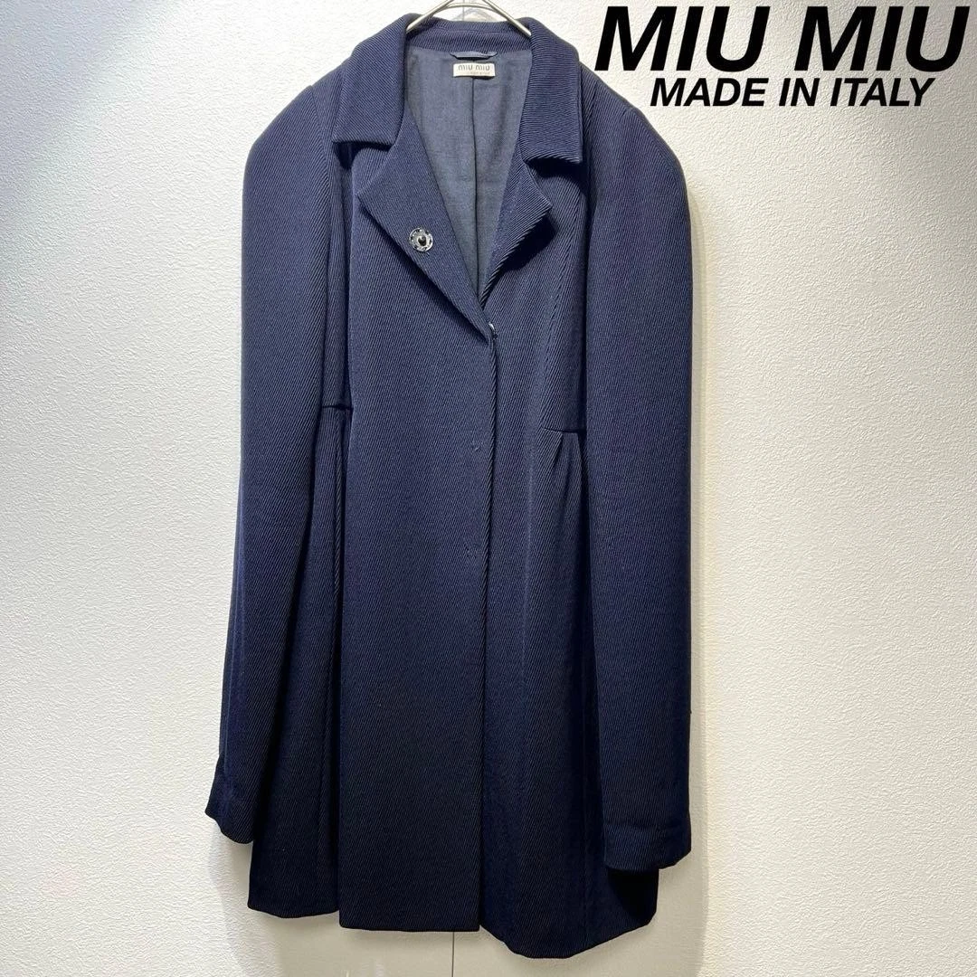 Miu Miu Pea Coat Regular Size Coats, Jackets & Vests for Women for