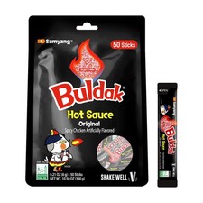 Samyang Buldak Korean Spicy Hot Chicken Stick Sauce Original Flavor 50 Sticks