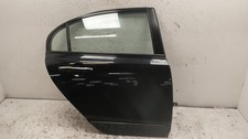 Rear door HONDA CIVIC Black Right Drivers O/S 2005-2012
