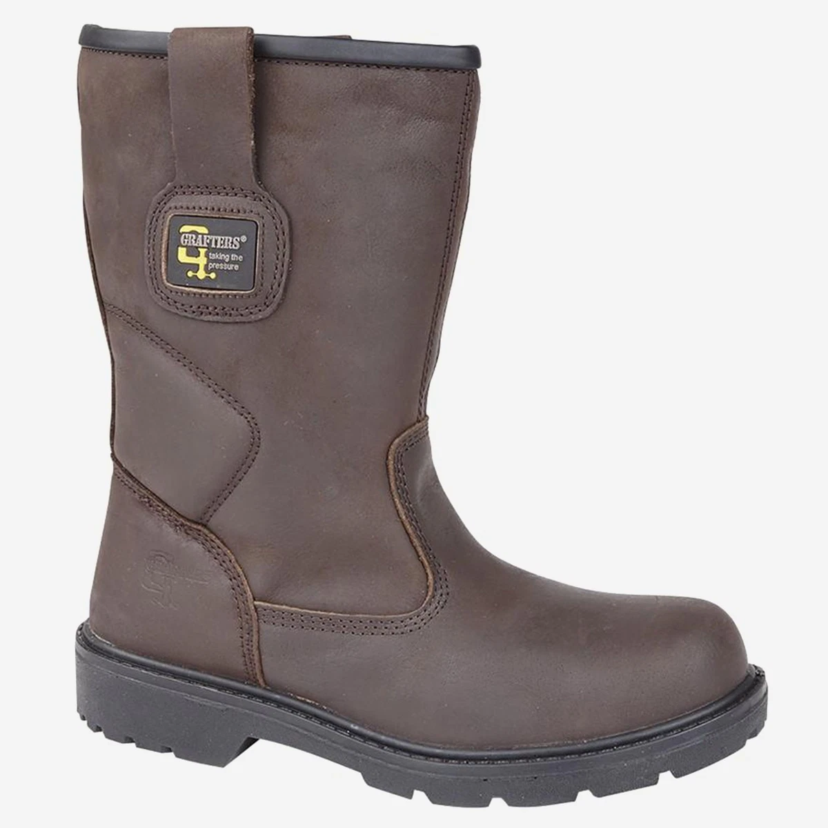 Grafters Stivali Monkey Boot In Pelle Crazy Horse – Unisex – Ispirati Agli Anni '60 - 2