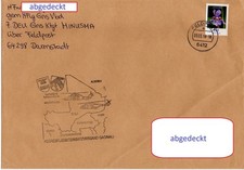 Bundeswehr - Feldpost 6412 a - MINUSMA / Mali - Großbrief