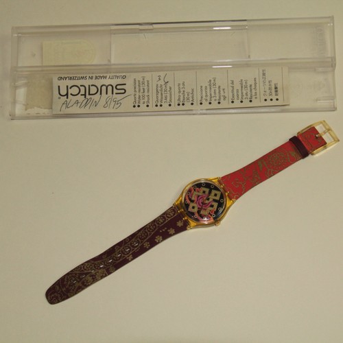 Swatch Watch – Multi-Color – "Lama" GJ133 - 34mm with Box - Picture 2 of 5