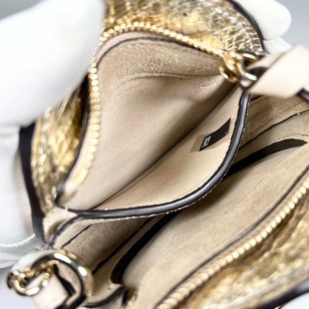 CHLOE Pixie Round Leather Crossbody Shoulder Bag … - image 8