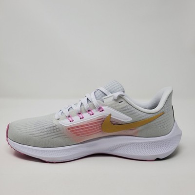 Nike Air Zoom Pegasus 39 Women's Size 10 White Wheat Gold DH4072