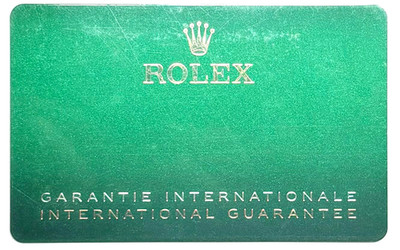 Rolex 126334 Datejust 41 Warranty Guarantee Certificate 2021 Y Serial Cert