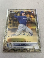 2022 Topps Gilded Collection - Gold Etch Autographs Ivan Castillo #GEA-IC /99...