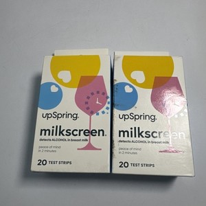 Milkscreen: Home Test to Detect Alcohol in Breast Milk 20 Test Strips