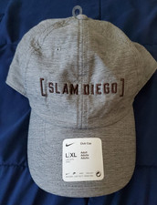San Diego Padres Slam Diego Nike Grey Hat Cap L/XL New