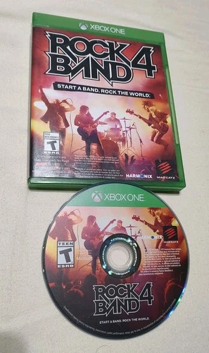 Rock Band 4 Xbox One Game - Authentic Clean Tested 😎🎮🔥👍🎶 🎸