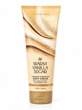 Bath  Body Works NEW Warm Vanilla Sugar Ultimate Hydration Body Cream 8 oz