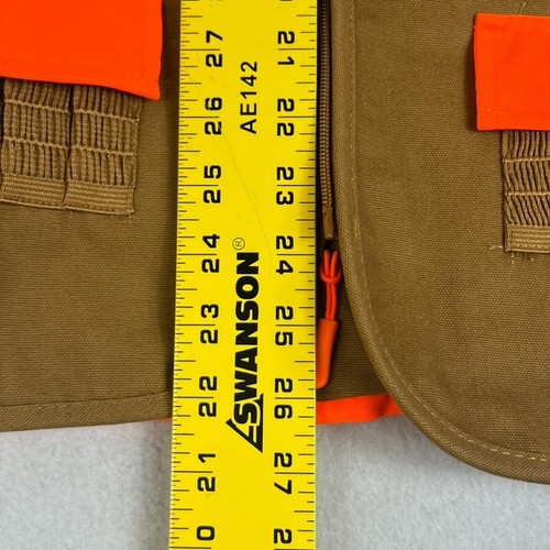 Gamehide Vest Mens L Canvas Switchgrass Upland Bird Hunting Style 39Z Nwt - Picture 5 of 12