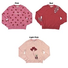 Scotch  Soda Girls Valentine's Day Relaxed Fit Crewneck Sweatshirt