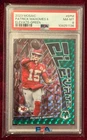 2023 Panini Mosaic Elevate Green Prizm #EPM Patrick Mahomes II PSA 8