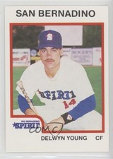 1987 ProCards Minor League Delwyn Young #2369 0f8