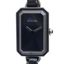 CHANEL Premiere Roque H5320 Black Quartz Ladies Used Watch #41121