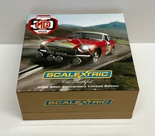 1:32 SCALEXTRIC Slot Car - MGB 50th Anniversary "Old Faithful" Limited Edition