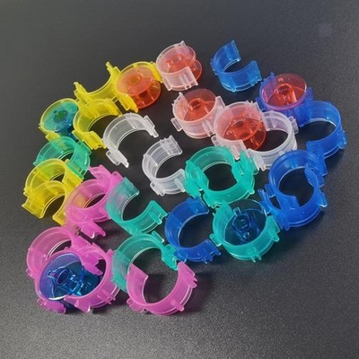 50 Stück Spulenfaden Spulenhalter Clips Spule Gewindeklemmen Gewinde