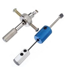 2Pcs Padlock Tools Stainless Disc Detainer Lock Bump Key Tool！ I4Q4