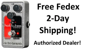 Nouveau Electro-Harmonix EHX Hot Tubes Nano Overdrive Guitar Effects Pedal