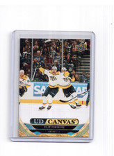 2024-25 Upper Deck Series 2 UD Canvas Filip Forsberg Nashville Predators