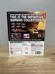 Samurai Shodown NeoGeo Collection Classic Edition Nintendo Switch 7 Games CIB