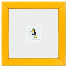 Daffy Duck Framed Limited Edition Etching with Hand Tinted Color from Warner Bro