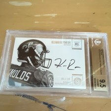 2016 Panini Encased Keenan Reynolds Rookie Endorsements Auto 05/10 BGS 9.5  