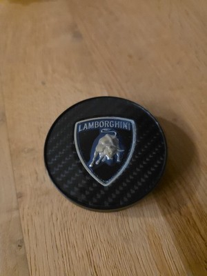  4xOriginal Lamborghini Carbon Nabendeckel Zentralverschluss Huracan STO EVO SVJ