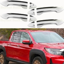 2017-2023 2024 2025 2026 Honda Ridgeline Chrome Door Handle Covers No Smart Key 2017-2023 2024 2025 2026 Honda Ridgeline Chrome Door Handle Covers No Smart Key