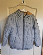 Kids Timberland Size 8 Small Winter Jacket With Hood