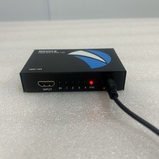 HDMI Splitter 1 In 4 Out 4K UHD HD 1080P 4-Port Repeater Splitter Amplifier 1x4