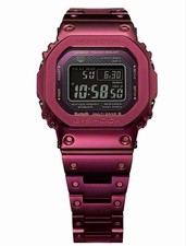 Brand new CASIO G SHOCK GMW B5000RD 4JF Full Metal Solar Bluetooth Watch Metal L
