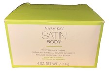 Mary Kay Satin Body White Tea and Citrus Whipped Shea Cream Lotion
