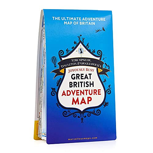 Great British Adventure Map | Discover Britain | Brit... by Tincleton & Gigglesw - Bild 1 von 2
