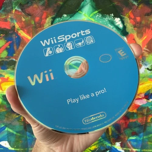 Wii Sports (Nintendo Wii) Disc Only with Unoriginal Case - Untested Read